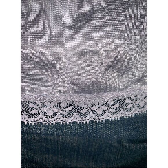 Vintage Nylon Lace Trim Camisole Large - Picture 4 of 6